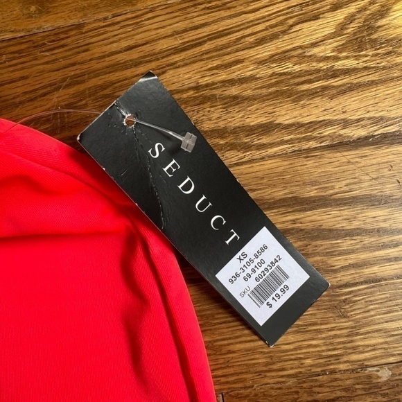 NWT - Bright Pink Biker Shorts - Picture 2 of 2